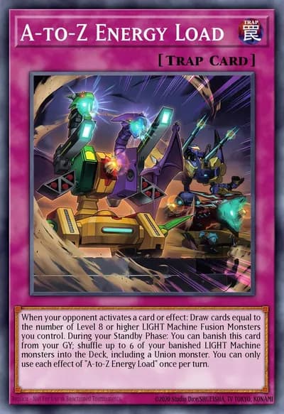 A-to-Z Energy Load — Carta Yu-Gi-Oh!