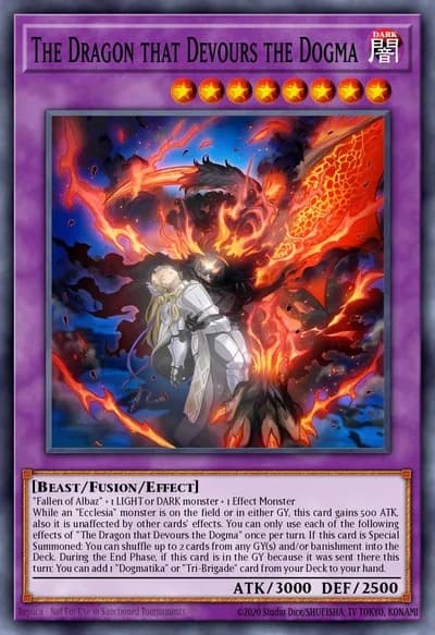 The Dragon that Devours the Dogma — Carta Yu-Gi-Oh!