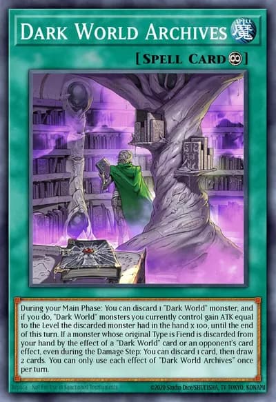 Dark World Archives — Carta Yu-Gi-Oh!