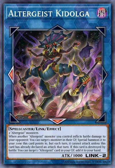 Altergeist Kidolga — Carta Yu-Gi-Oh!