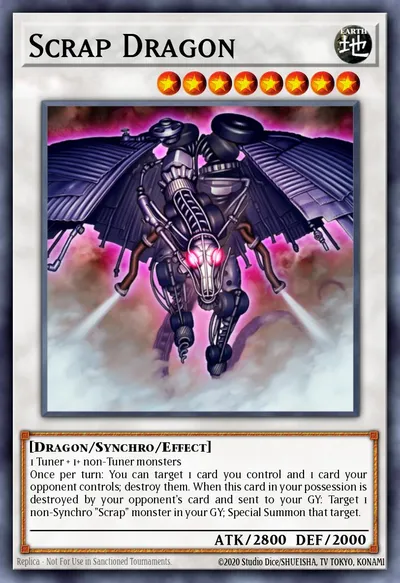 Scrap Dragon — Carta Yu-Gi-Oh!