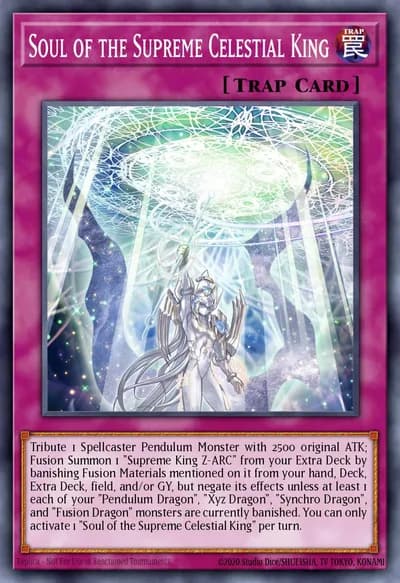 Soul of the Supreme Celestial King — Carta Yu-Gi-Oh!