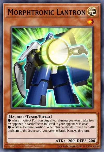 Morphtronic Lantron — Carta Yu-Gi-Oh!