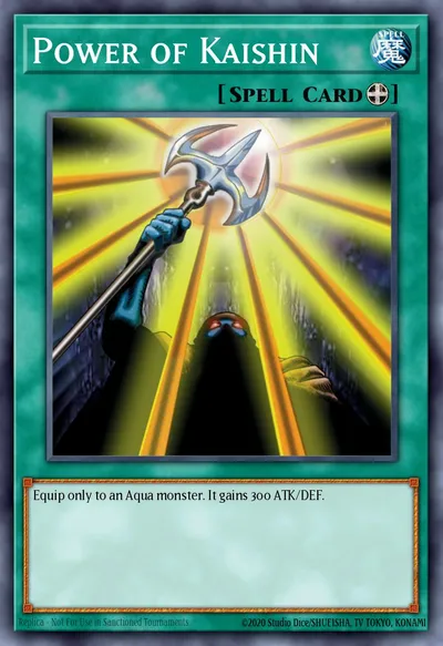 Poder de Kaishin — Carta Yu-Gi-Oh!