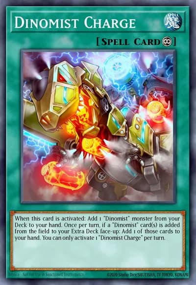 Dinomist Charge — Carta Yu-Gi-Oh!
