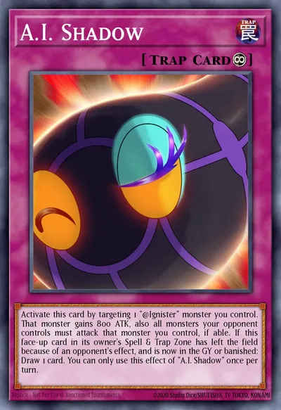 A.I. Shadow — Carta Yu-Gi-Oh!