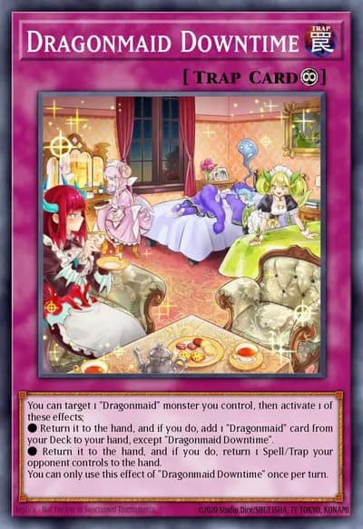 Dragonmaid Downtime — Carta Yu-Gi-Oh!