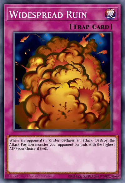 Ruína Generalizada — Carta Yu-Gi-Oh!