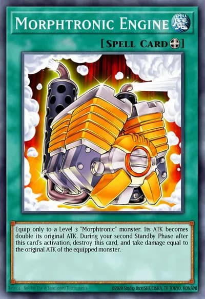 Motor Morfotrônico — Carta Yu-Gi-Oh!