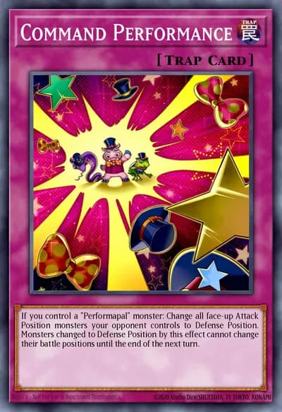 Performance de Comando — Carta Yu-Gi-Oh!