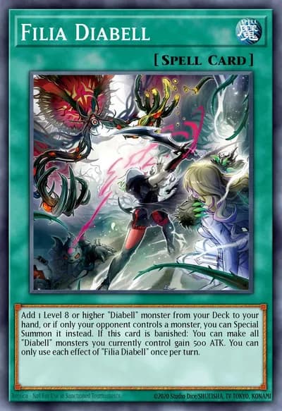 Filia Diabell — Carta Yu-Gi-Oh!