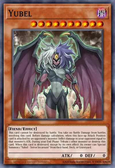 Yubel — Carta Yu-Gi-Oh!