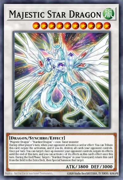 Majestic Star Dragon — Carta Yu-Gi-Oh!