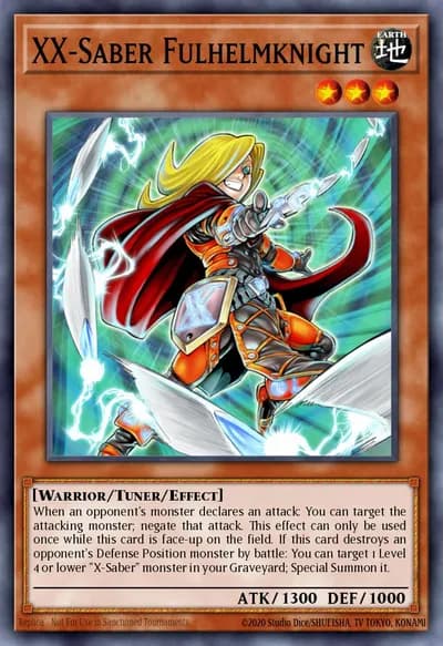 XX-Saber Fulhelmknight — Carta Yu-Gi-Oh!