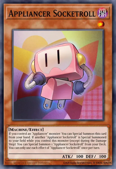 Appliancer Socketroll — Carta Yu-Gi-Oh!