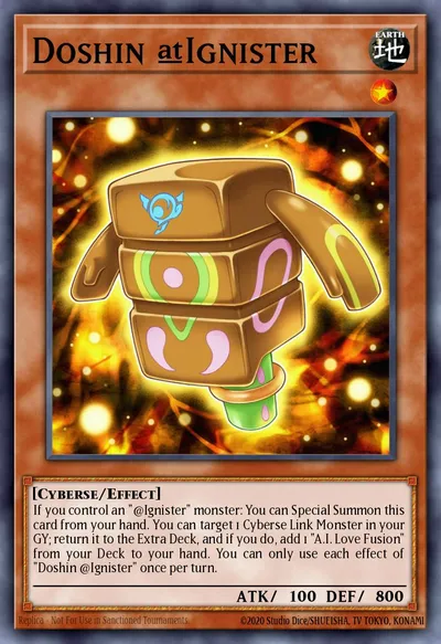 Doshin @Ignister — Carta Yu-Gi-Oh!