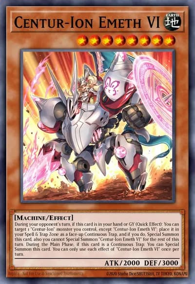 Centur-Ion Emeth VI — Carta Yu-Gi-Oh!