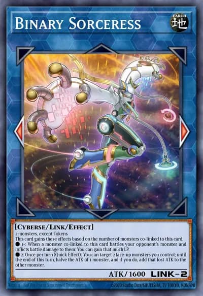 Feiticeira Binária — Carta Yu-Gi-Oh!