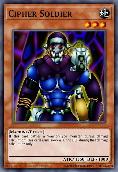 Cipher Soldier — Carta Yu-Gi-Oh!