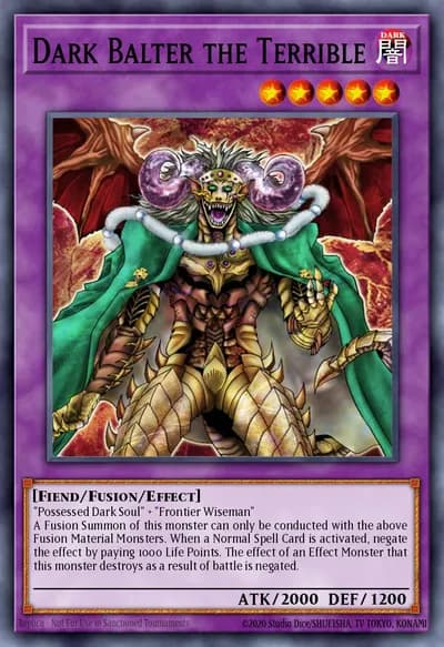 Dark Balter the Terrible — Carta Yu-Gi-Oh!