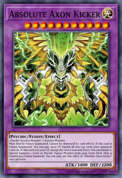 Absolute Axon Kicker — Carta Yu-Gi-Oh!