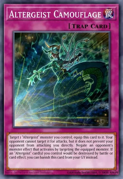 Altergeist Camuflagem — Carta Yu-Gi-Oh!