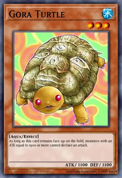 Tartaruga Gora — Carta Yu-Gi-Oh!