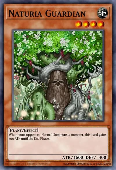 Guardião Naturia — Carta Yu-Gi-Oh!