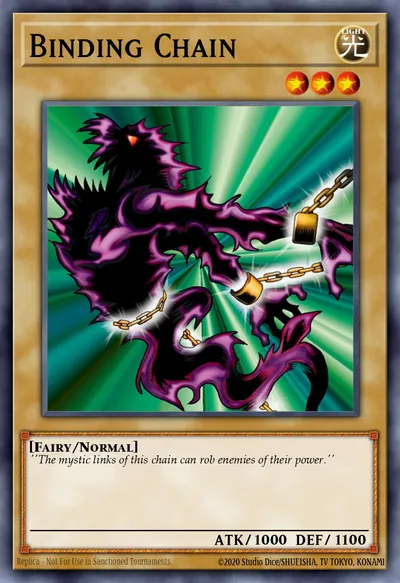 Binding Chain — Carta Yu-Gi-Oh!
