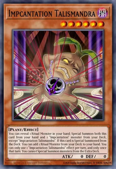 Impcantation Talismandra — Carta Yu-Gi-Oh!