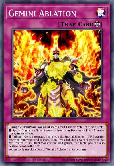 Ablação Gêmea — Carta Yu-Gi-Oh!