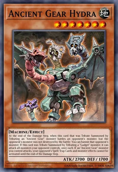 Ancient Gear Hydra — Carta Yu-Gi-Oh!