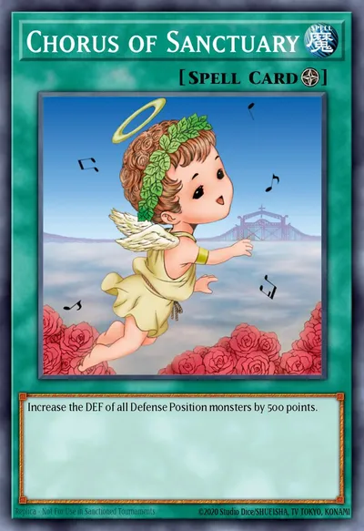 Coro do Santuário — Carta Yu-Gi-Oh!