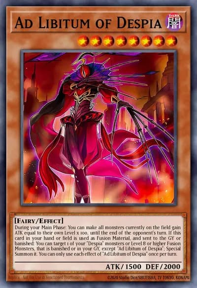 Ad Libitum de Despia — Carta Yu-Gi-Oh!