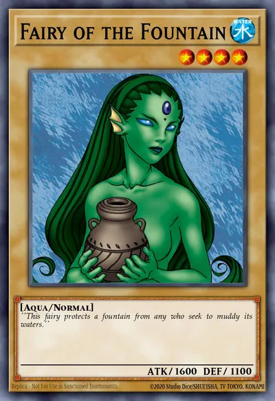 Fairy of the Fountain — Carta Yu-Gi-Oh!