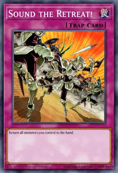 Toque de Retirada! — Carta Yu-Gi-Oh!