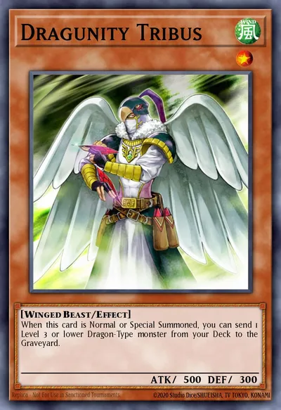 Dragunity Tribus — Carta Yu-Gi-Oh!
