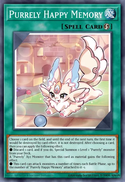 Purrely Happy Memory — Carta Yu-Gi-Oh!