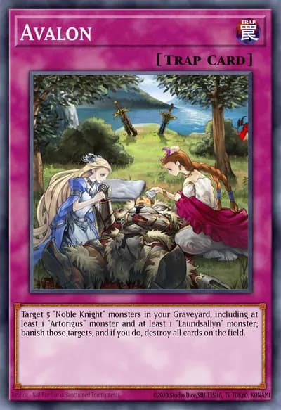 Avalon — Carta Yu-Gi-Oh!