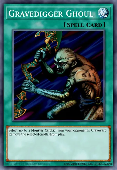 Ghoul do Coveiro — Carta Yu-Gi-Oh!