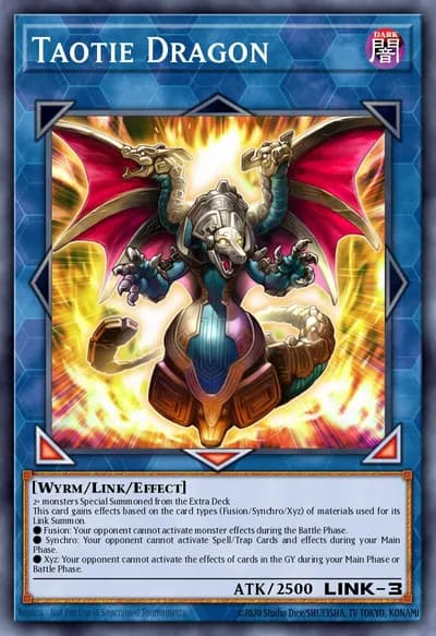 Taotie Dragon — Carta Yu-Gi-Oh!