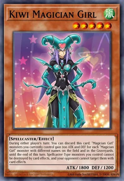 Kiwi Magician Girl — Carta Yu-Gi-Oh!