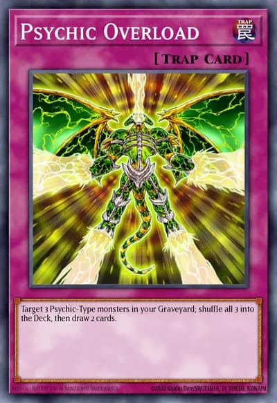 Sobrecarga Psíquica — Carta Yu-Gi-Oh!