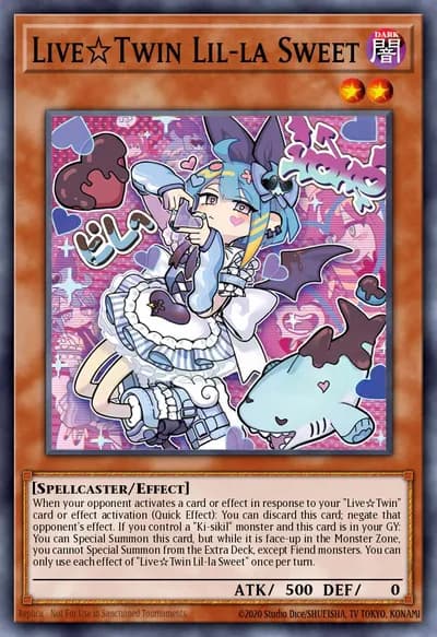 Live☆Twin Lil-la Sweet — Carta Yu-Gi-Oh!