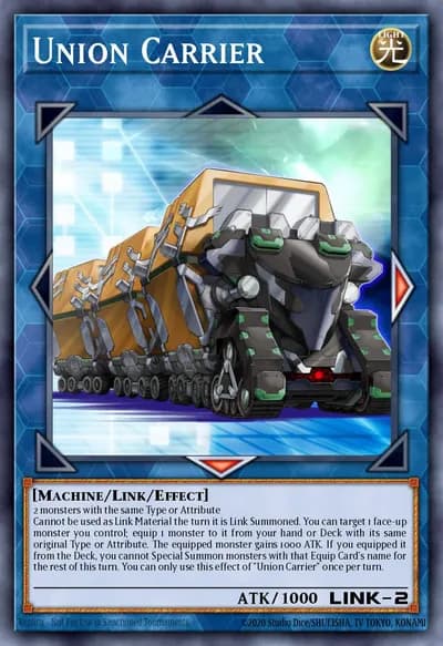 Union Carrier — Carta Yu-Gi-Oh!