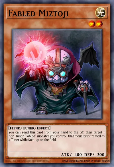 Fabled Miztoji — Carta Yu-Gi-Oh!