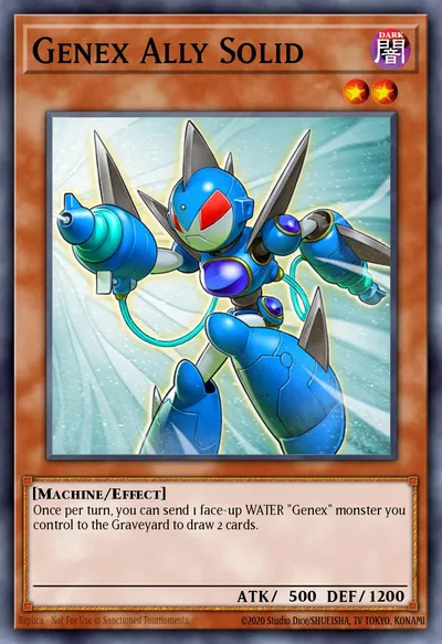 Genex Ally Solid — Carta Yu-Gi-Oh!