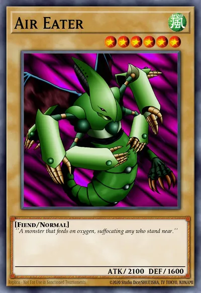 Devorador de Ar — Carta Yu-Gi-Oh!