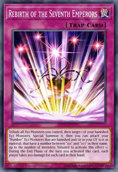 Renascimento dos Sete Imperadores — Carta Yu-Gi-Oh!