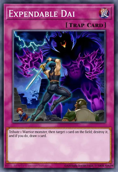 Dai Descartável — Carta Yu-Gi-Oh!